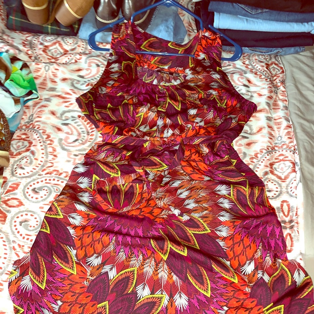 Multi colored dress